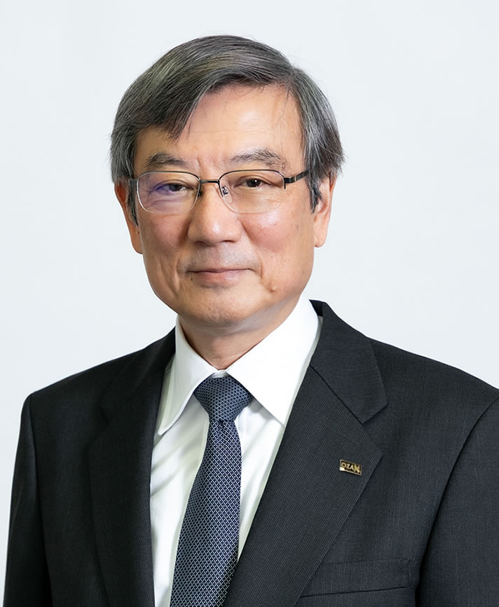 Chairman and President　Toyohiro Ozaki